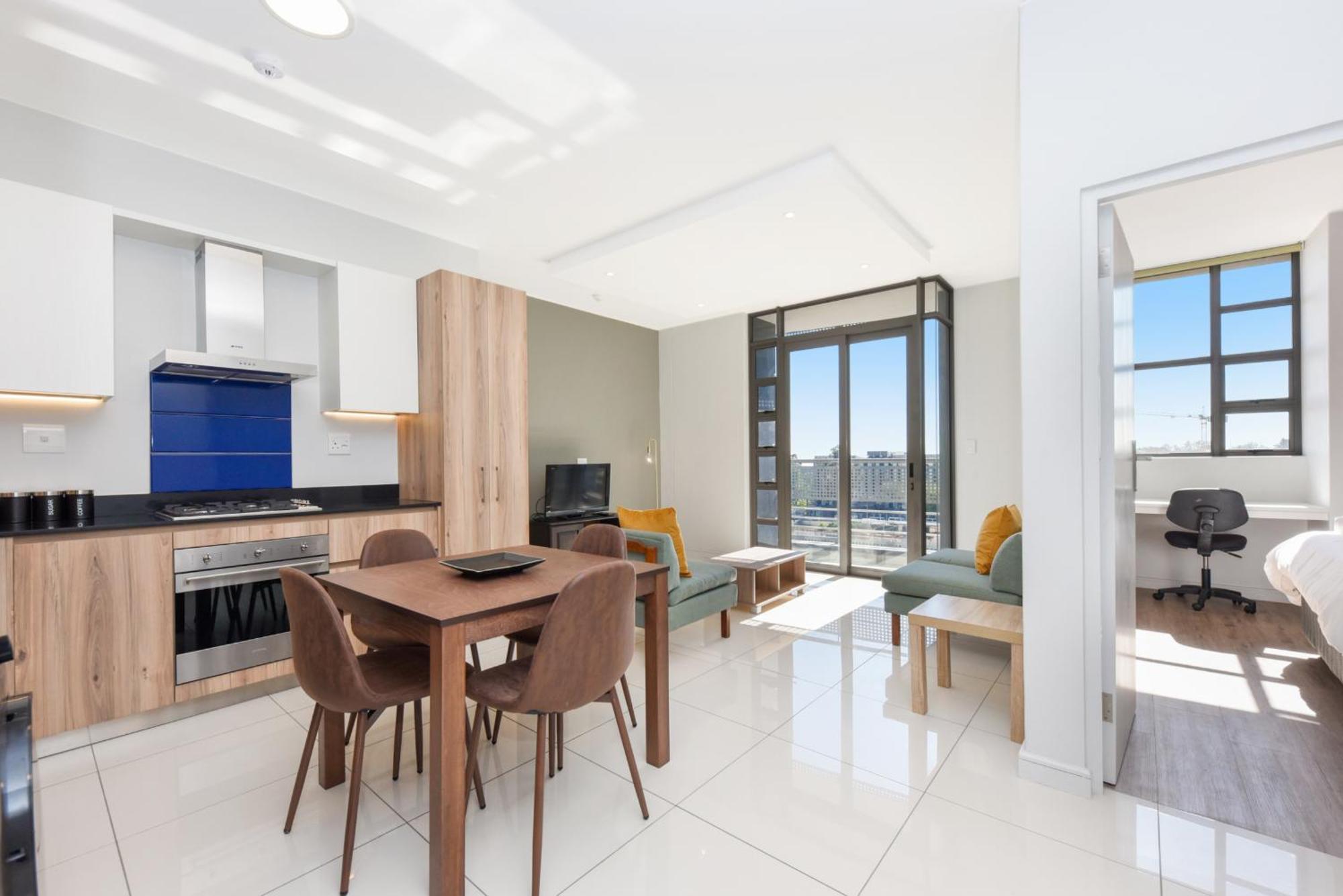 The Median Rosebank Luxury Apartment - Building With Generator Johannesburg Exteriér fotografie