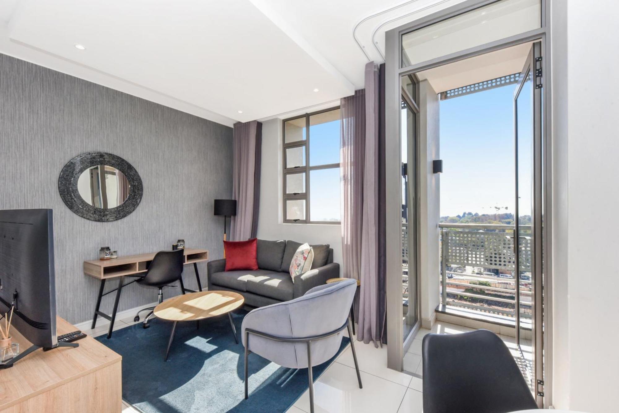 The Median Rosebank Luxury Apartment - Building With Generator Johannesburg Exteriér fotografie
